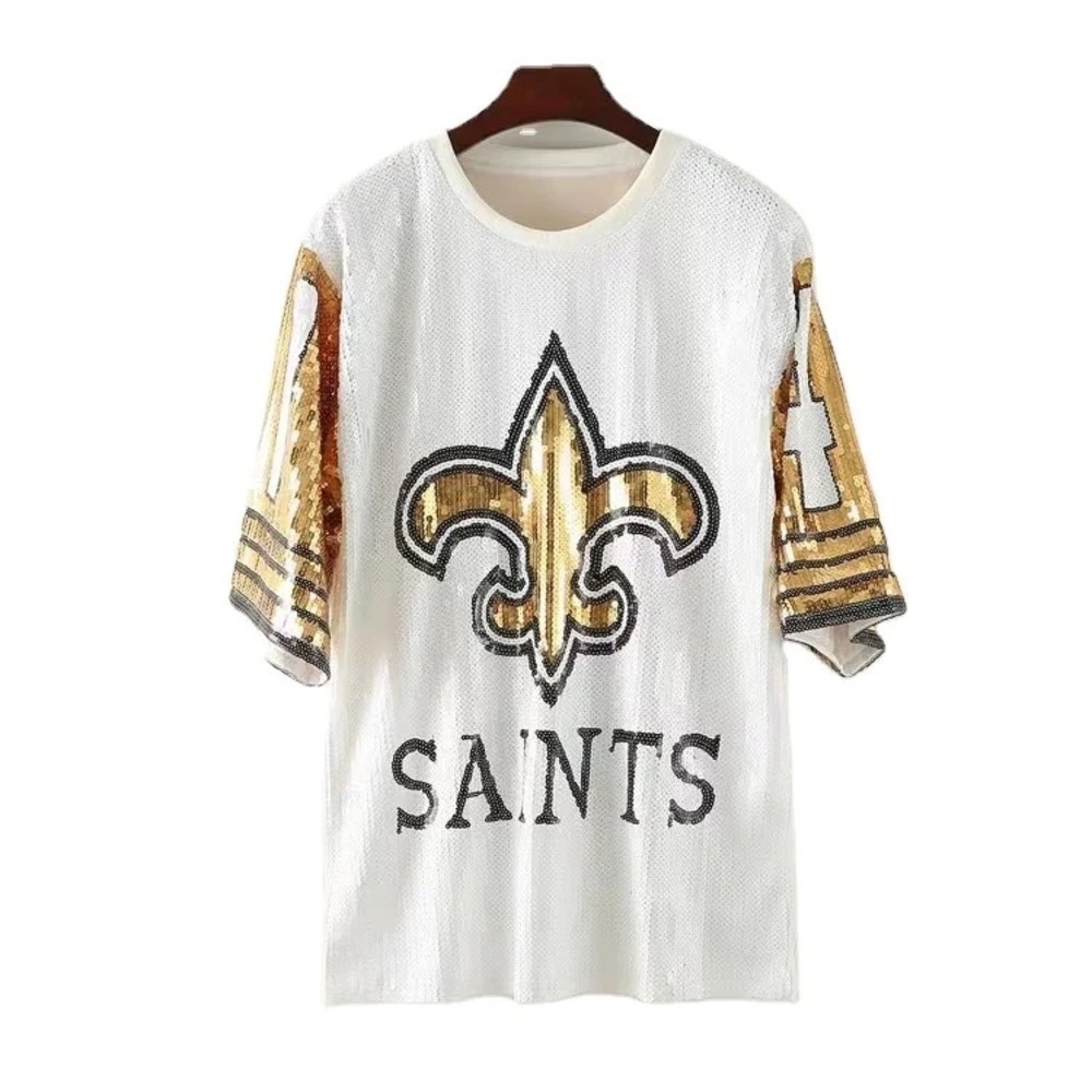 New Orleans Saints Sequin Dress